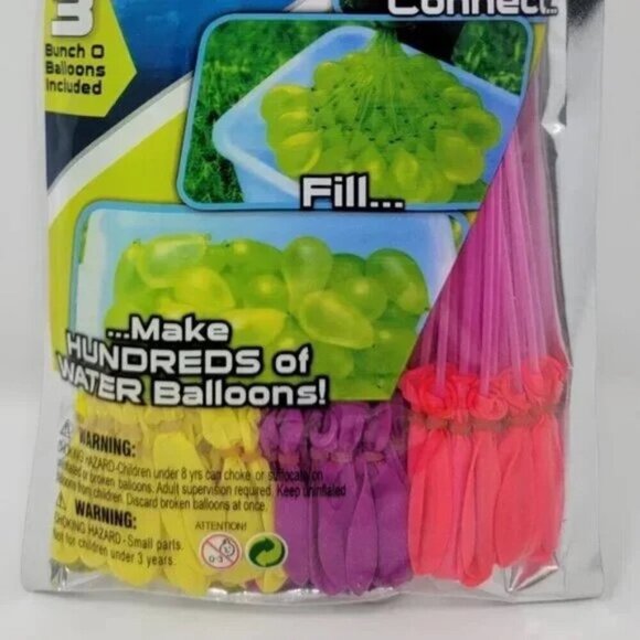 💖3/$15💖 Crazy Bunch O Balloons 100 Rapid-Filling Self-Sealing Water Balloons - Picture 3 of 8